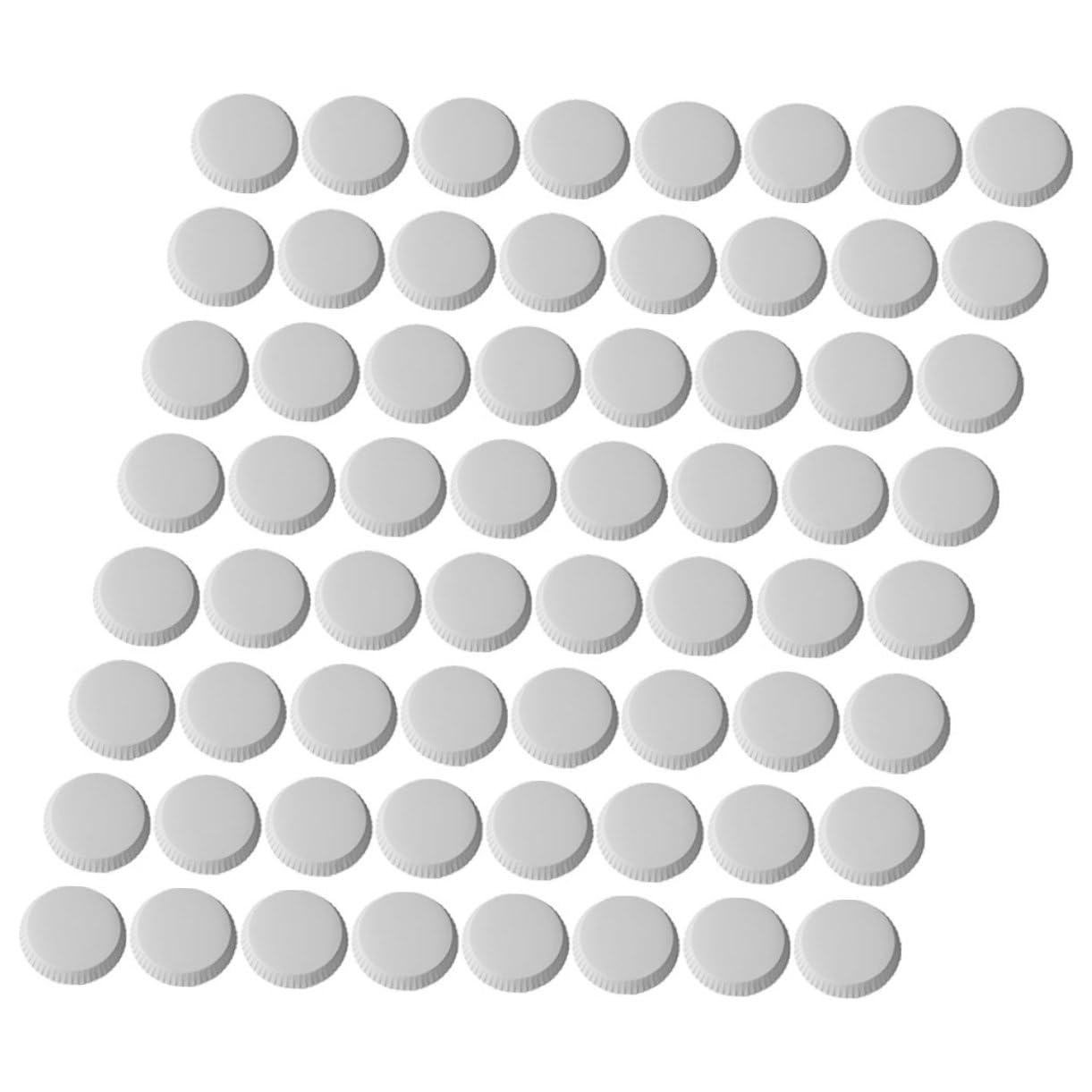 FOMIYES 100pcs Paper Cup Lids Blank Drinking Cup Covers for Hotels Cafes Restaurants Lightweight Versatile for DIY