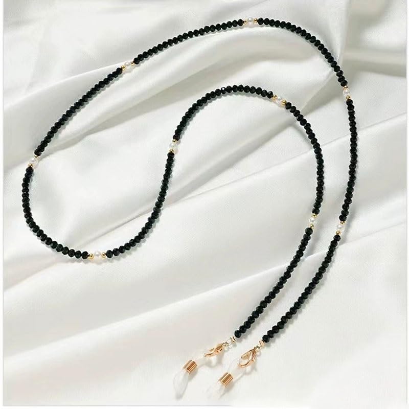 Handmade Decorative Necklace Eyeglass Chains Pearl Eyewear Lanyard Bead Chain Sunglasses Hanging Neck