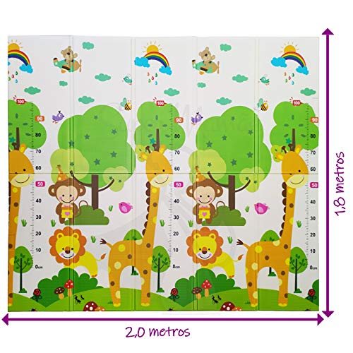 Tapete Dobrável Nap n' Play 2x1,8m Aberto Multikids Baby - BB1052
