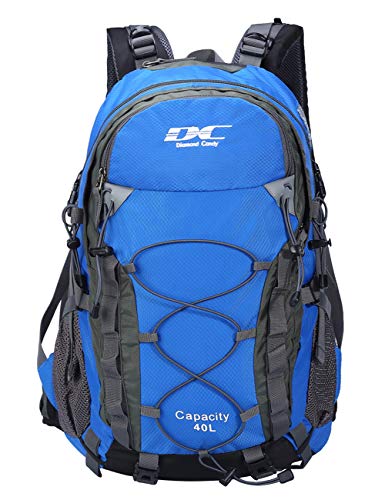 Diamond Candy Waterproof Hiking Backpack for Men and Women, Lightweight Day Pack
