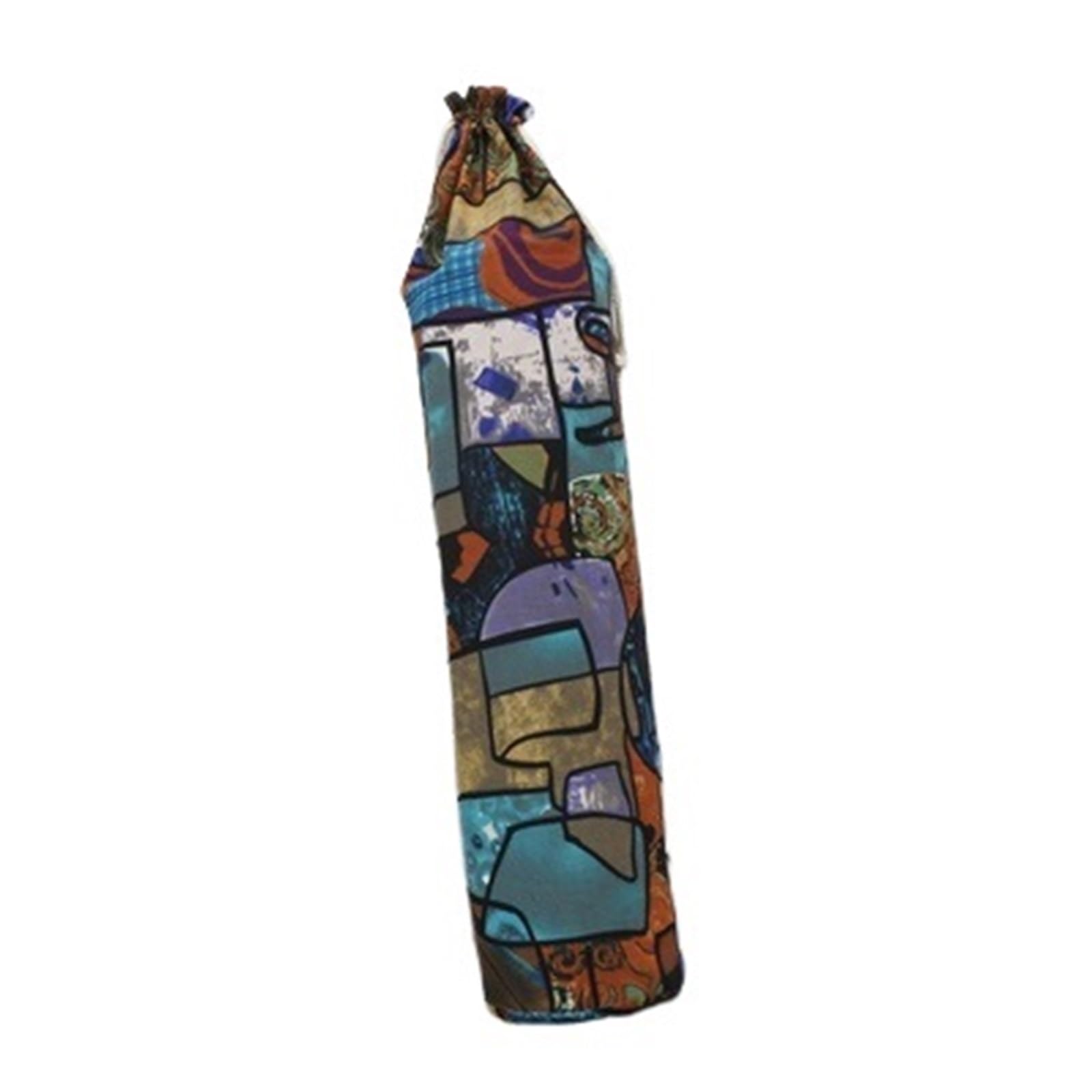 Bolsa Retro de algodón Puro for Yoga, Bolsa portátil for Esterilla de Gimnasio, Mochila de Yoga de Gran Capacidad, Funda for Esterilla de Yoga y Pilates de un Solo Hombro, transportadores
