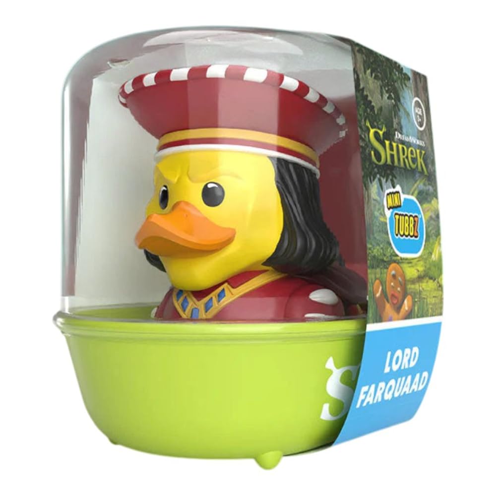 TUBBZ Mini: Shrek - Lord Farquaad als Cosplay-Gummiente Vinyl-Figur