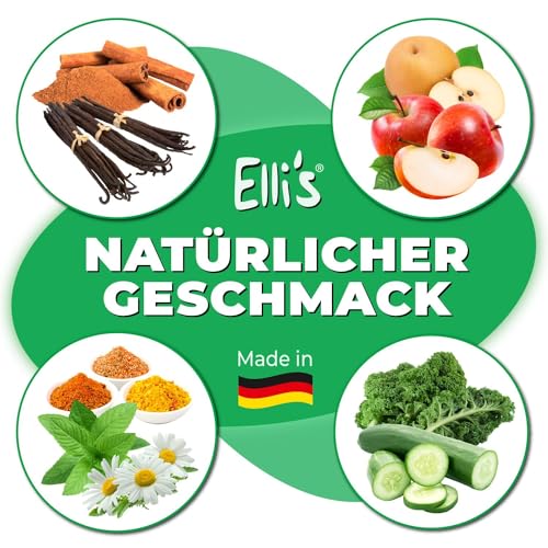 Ellis Aromen Pfefferminze NATÜRLICHES Lebensmittelaroma | Aromakonzentrat aus 100 % Veganen und Natürlichen Ursprung | Für Speisen & Getränke | 10 ml