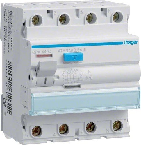 Hager CPA440D CPA440D - Interruttore di protezione...