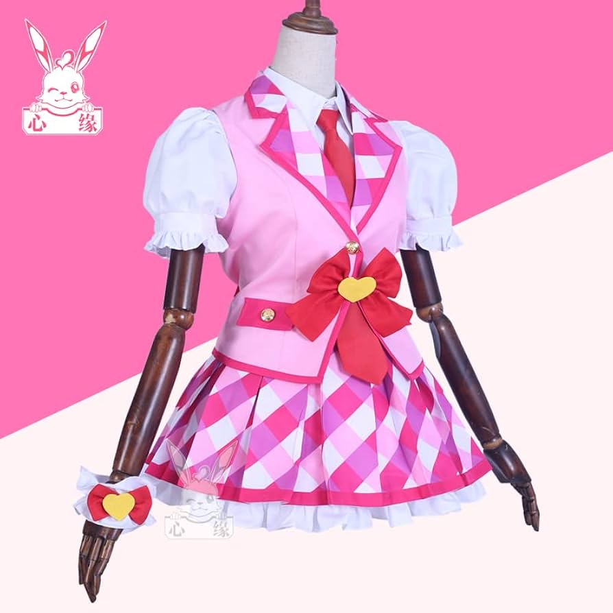 Amazon | アイカツ! -アイドルカツドウ!星宮いちご コスプレ衣装+髪