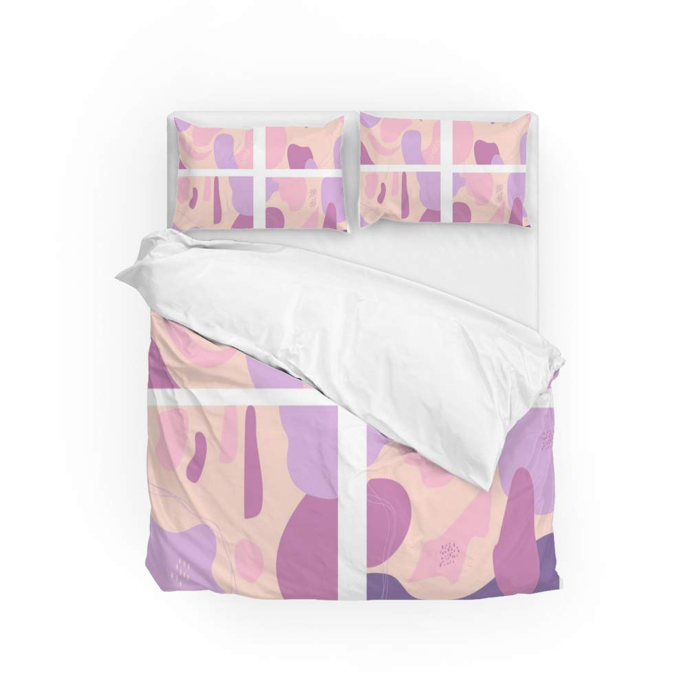 Parure de couette anti-décoloration ultra douce Queen