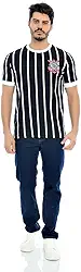 Camisa Corinthians Listrada Retrô Democracia, Masculina