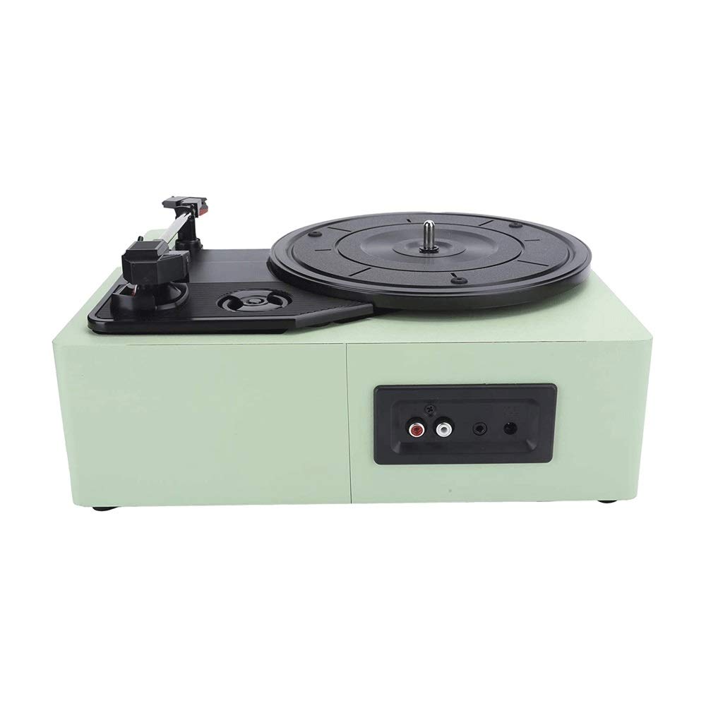 Grammofono retrò, giradischi in vinile, supporto dischi in vinile 7 pollici, 10 pollici, 12 pollici, 33/45/78 giri/min la riproduzione, supporto uscita RCA