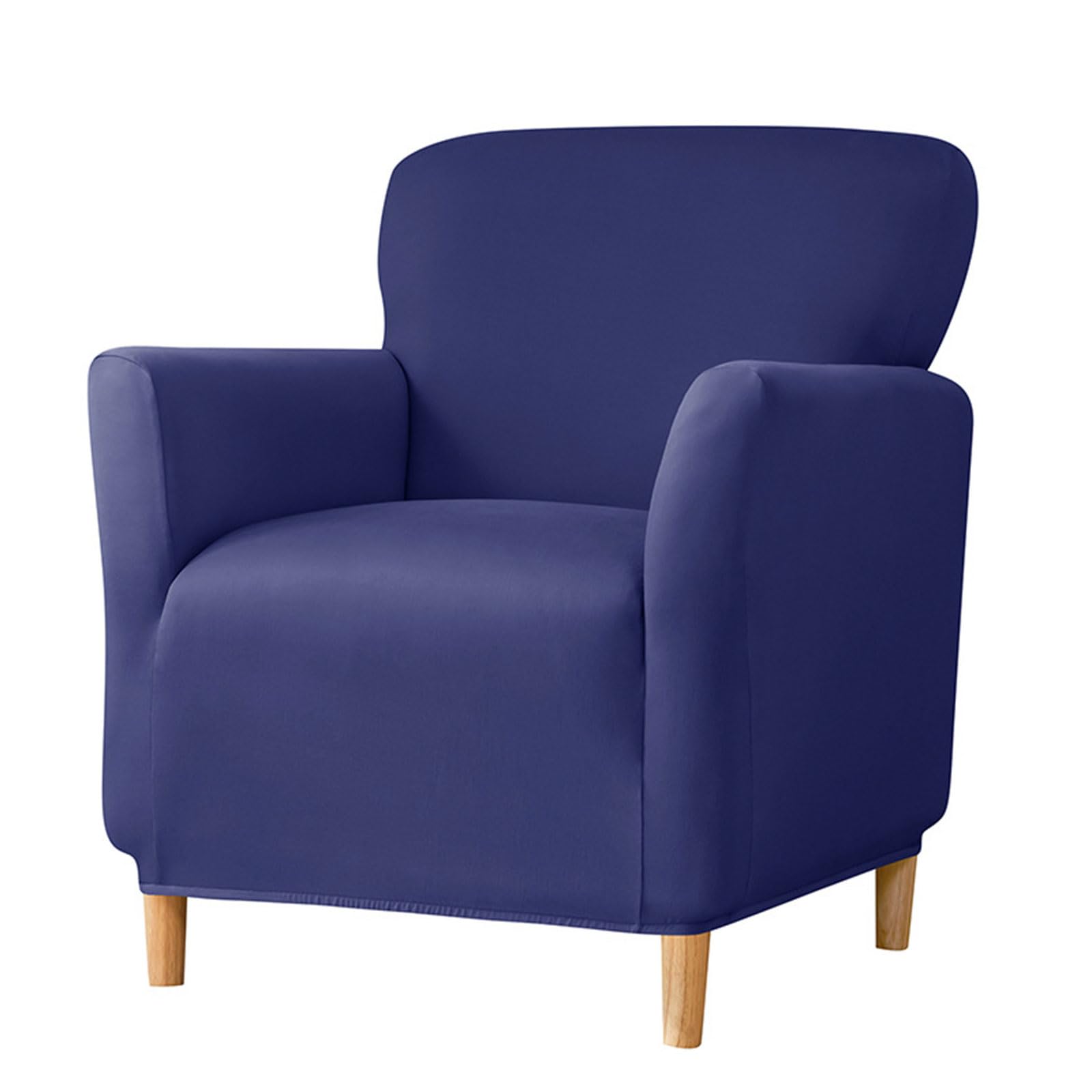Beimus Luxurious Single Seats Sofa Slipcover Milk Silk Fabric, Sofa Couch Covers for Living Room or Bedroom Single Armchair Slipcover