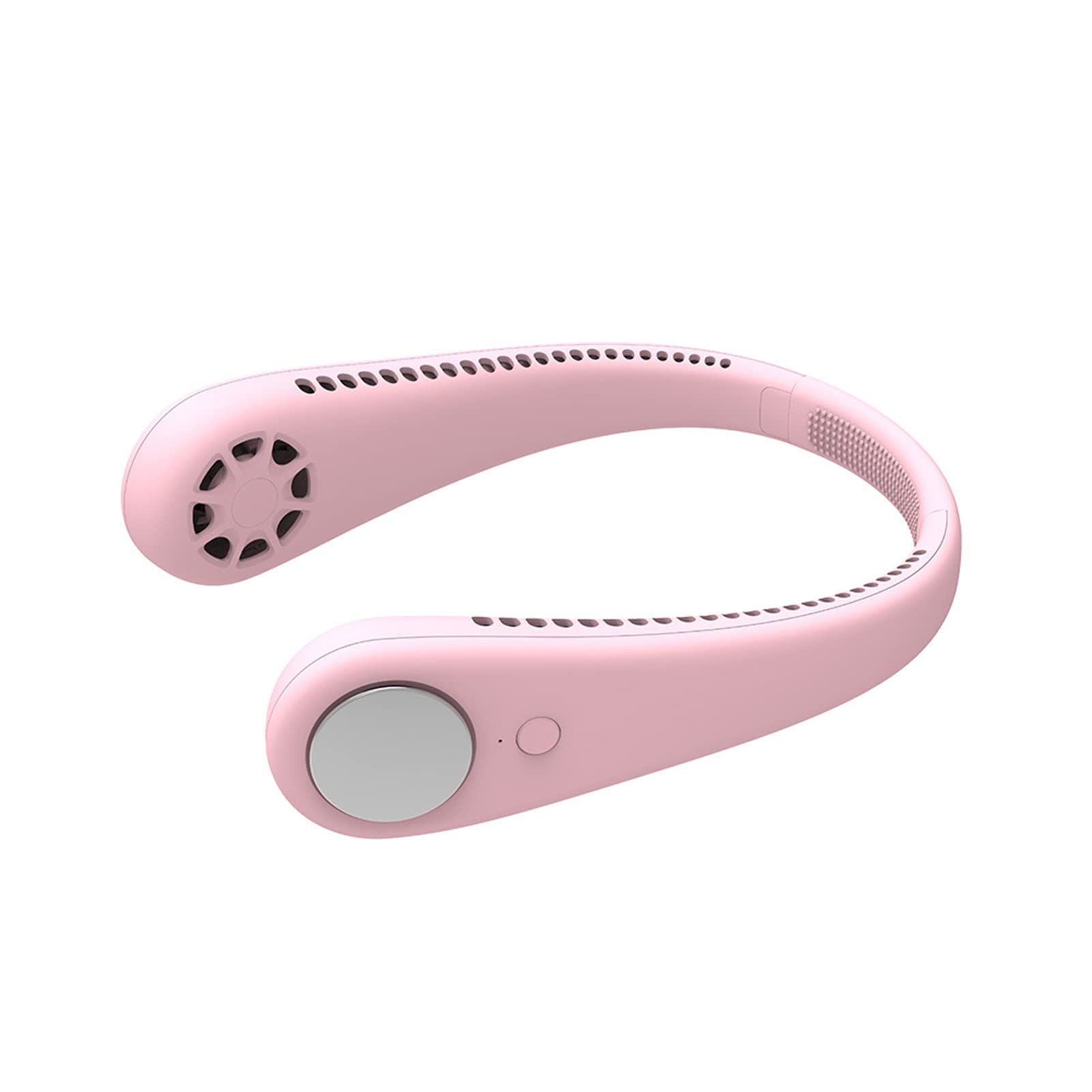 Ventilatore da Collo Portatile Mini Ventilatore Portatile Ricaricabile USB Ventilatore Collo Senza Lama Mini Ventilatori USB con 3 velocità, per Ufficio,Casa,Aria Aperta,Viola (Pin