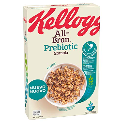 Cereales prebiotic granola classic ALL-BRAN, caja 380 g