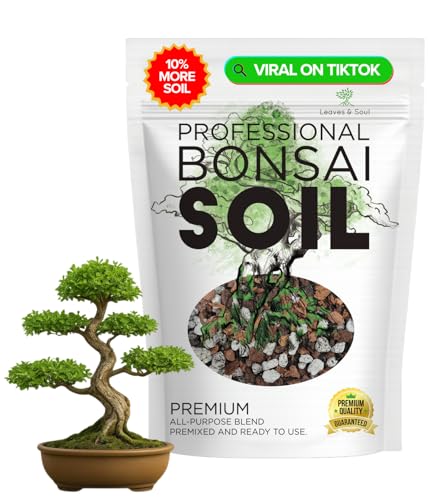 Bonsai Soil Premium All Purpose Blend | Pre-Mixed Ready to Use for Fas