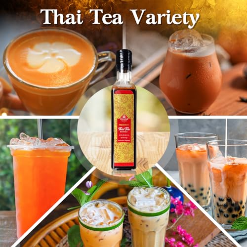 CHABAMBOO Premium Thai Tea Extract - Authentic Concentrate/Syrup - Perfect for Thai Iced/Milk Tea, Bakery, Dessert Recipes - Image 6