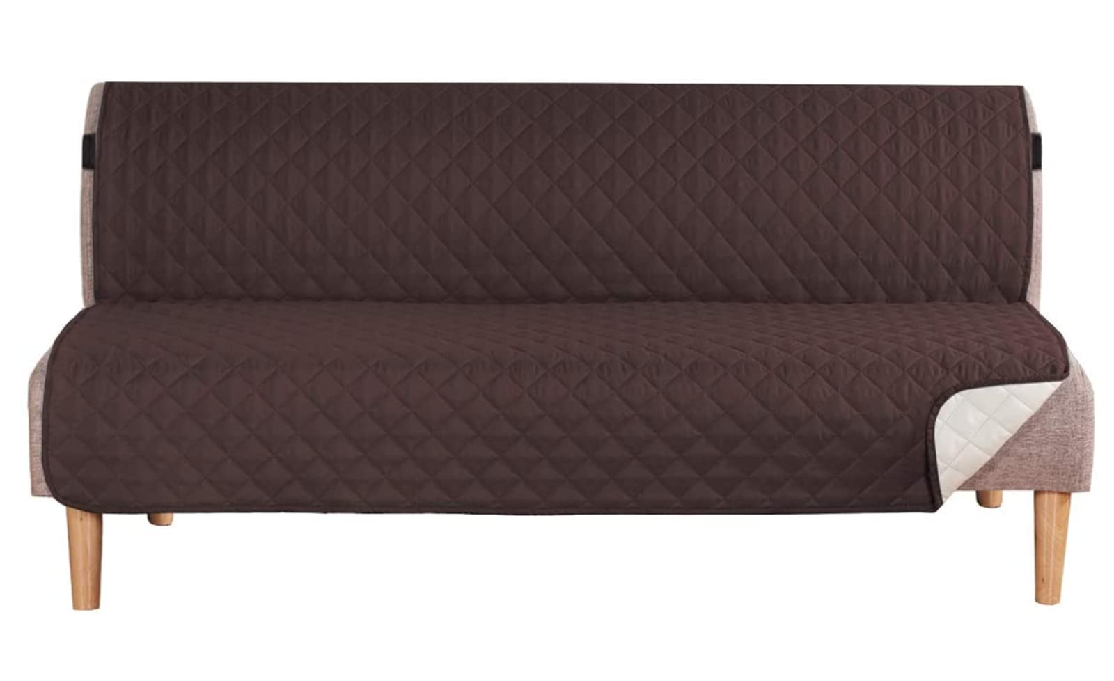 Futon pokrowiec na sofę, dwustronny pokrowiec na sofę, bez podłokietników, futon, ochraniacz na meble, pokrowiec na kanapę, wodoodporny pokrowiec na zwierzęta domowe, dzieci, pies, kot