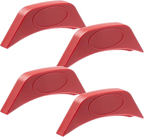 EORTA 4 soportes de silicona para mango de asistencia a prueba de quemaduras, con aislamiento térmico, para ollas, sartenes, planchas, utensilios de