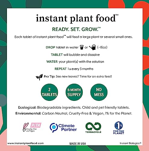 Fertilizante para plantas de interior en tabletas solubles miniatura 3