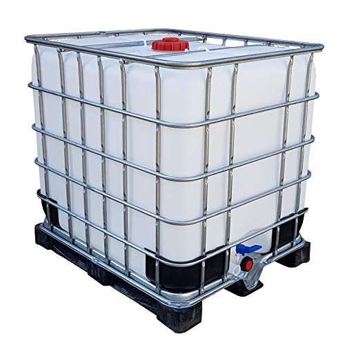 KLAREWO IBC Container Wassertank Stahlwanne GFK Ku...
