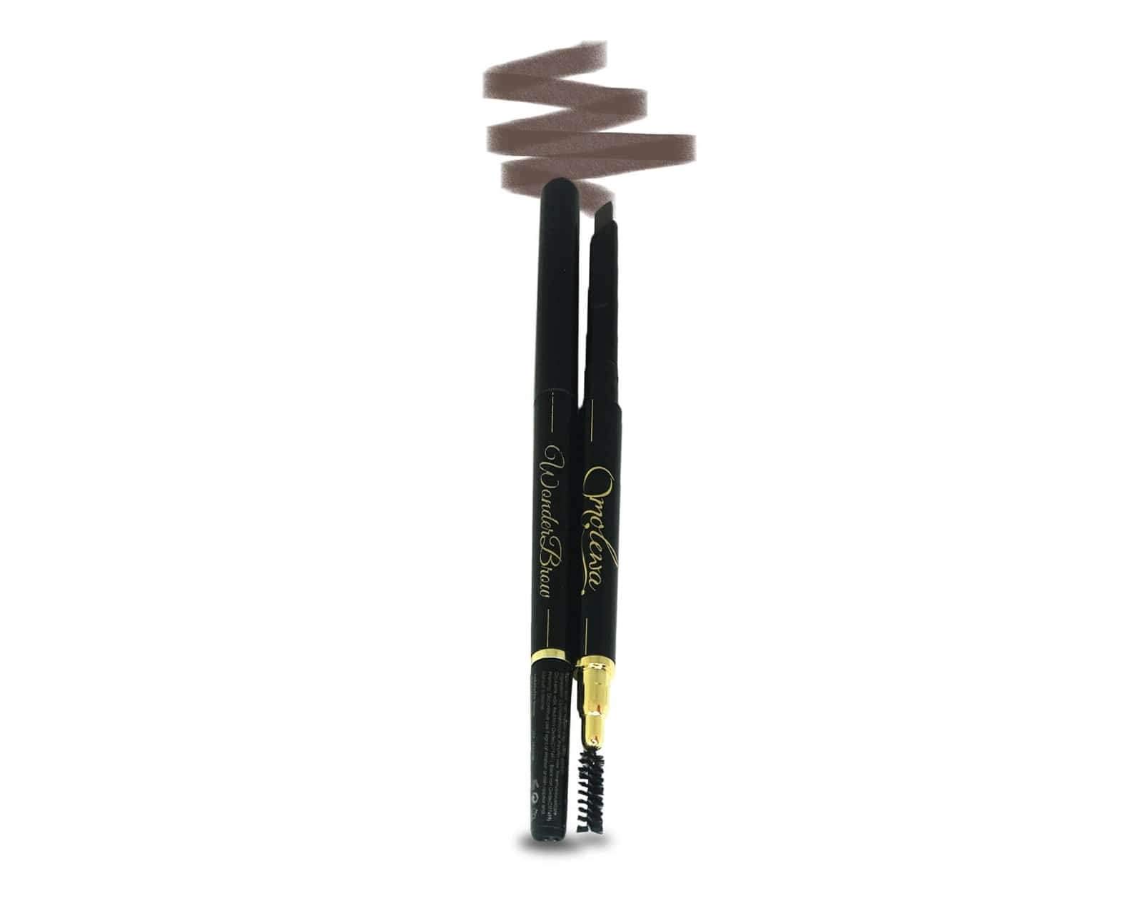 Omolewa WONDER BROW PENCIL | Hickory | Eyebrow Pencil with Eyebrow Brush - Naturally Defined Eyebrows in Seconds