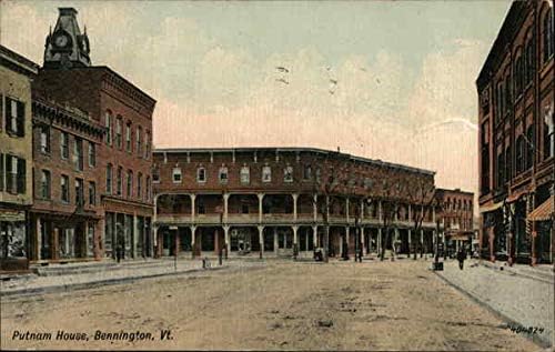 Putnam House Bennington, Vermont VT Original Antique Postcard 1913