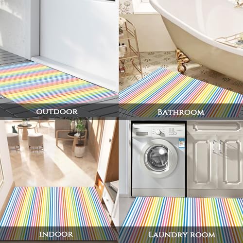 Tapis d'entrée intérieur antidérapant contre les sols sales - 8