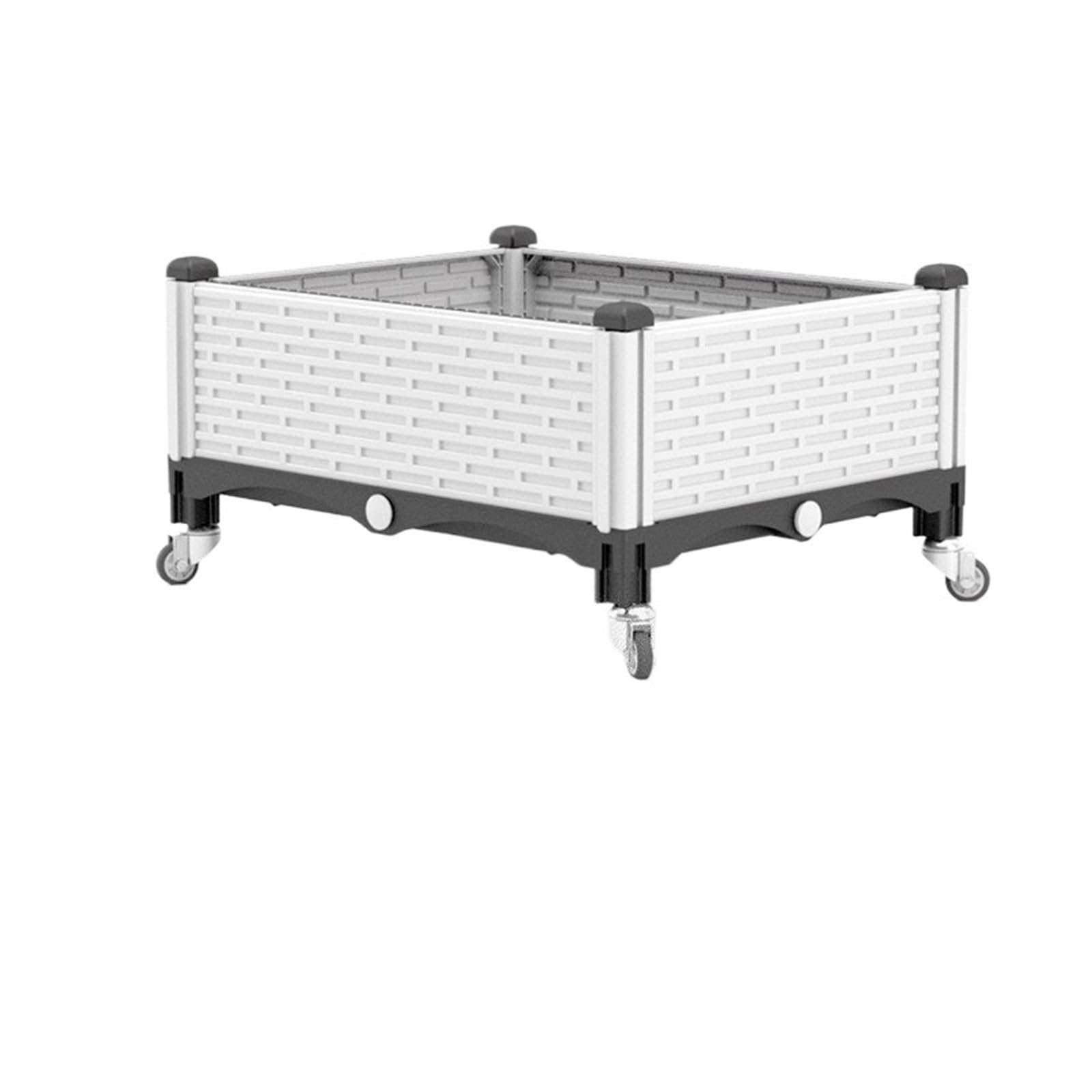 Fioriera Mobile Rialzata for Letto Da Giardino