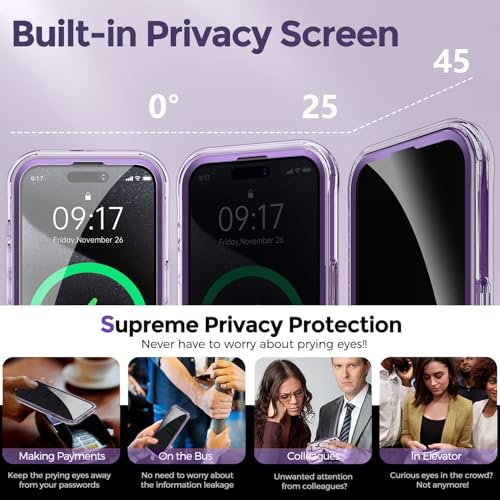 Marre des regards indiscrets ? Coque anti-espion iPhone 16 Pro Max