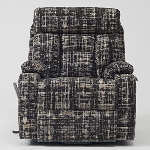 Creatuis Power Lift Chair with Three OKIN Motor Electric Lift Recliner Chair for Elderly with Lumbar Support Lays Flat Chairs with Cup Holder and Side Pocket Jacquard Fabirc (Grey)