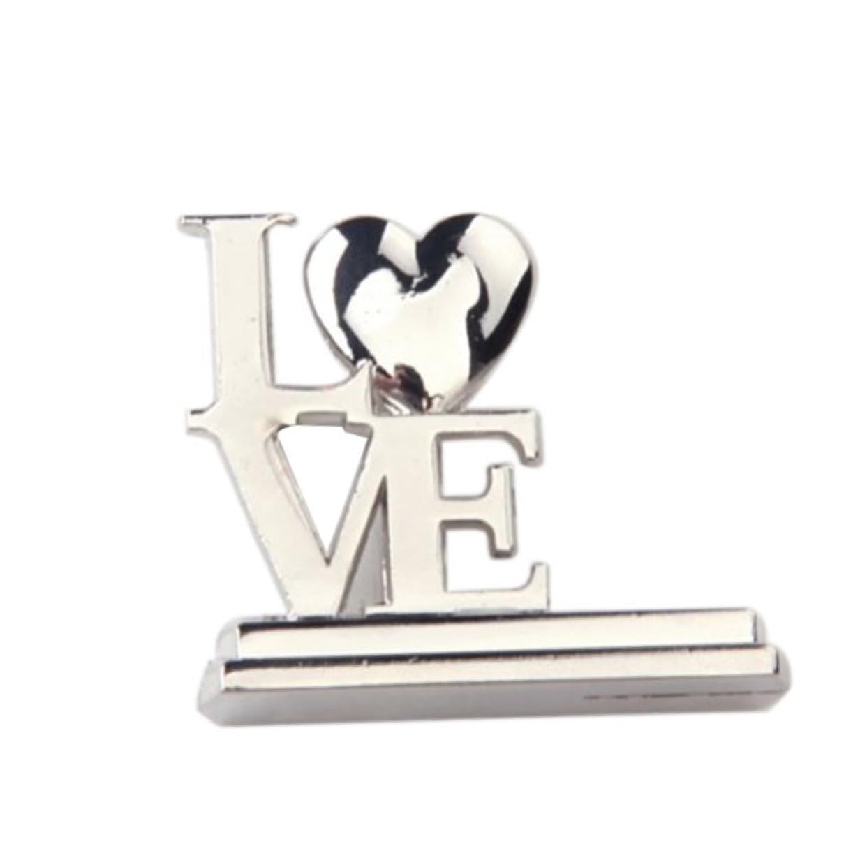 DECHOUS Ständer Stück Platz Büroklammern Notizständer Halter Menü Notizklammern Fotohalter Clip Hochzeit Tischständer Tischnummernklammern Kickstand Menühalter Platzhalter Notizen