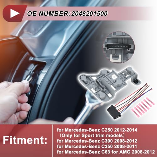 A ABSOPRO 2048201500 Left Tail Light Socket for Mercedes-Benz C250 Sport by A ABSOPRO - Used condition - Image 2