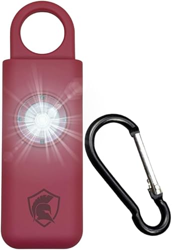 Miniatura 5 de La alarma de seguridad personal original para mujer - Sirena fuerte, luz estroboscópica y llavero versión 2.0 (morado) Púrpura,Agua,Rosa