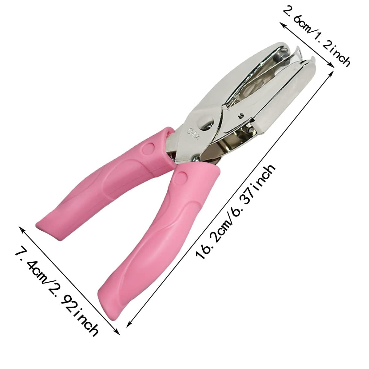 Handheld Hole Paper Punch, 1.5mm Single Hole Paper Puncher - Image 2
