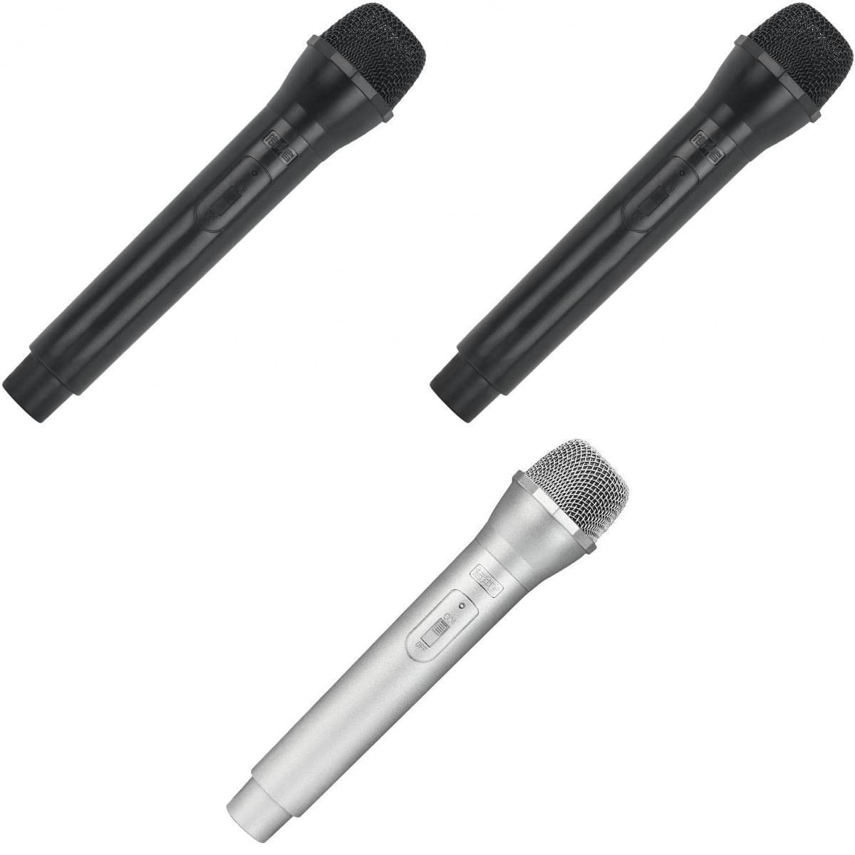 Classic Polycarbonate (PC) Handheld Wireless Microphone Props Fake Mic Toy/-picture-12