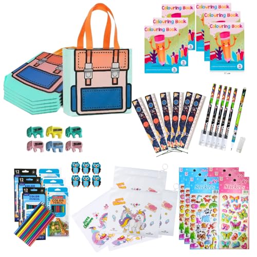 Image of Birthday Popper Scholar Combo Packs as Birthday Return Gifts | Set of 6 | Fun & Engaging Party Gift Set for Kids Boys Girls Students of All Age Groups