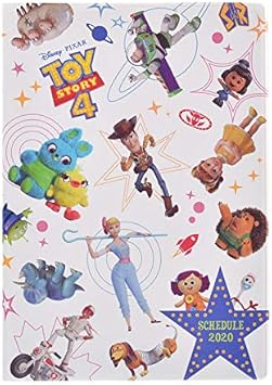 Amazon ディズニーストア 公式 トイ ストーリー4 手帳 スケジュール帳 B6 手帳 文房具 オフィス用品