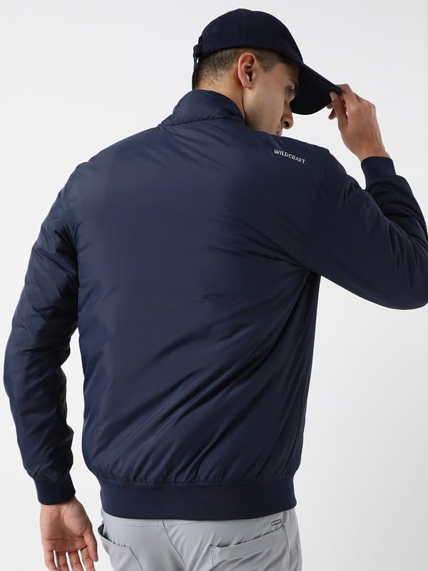 Image of Wildcraft Men's Standard Length Polyester Quilted Jacket