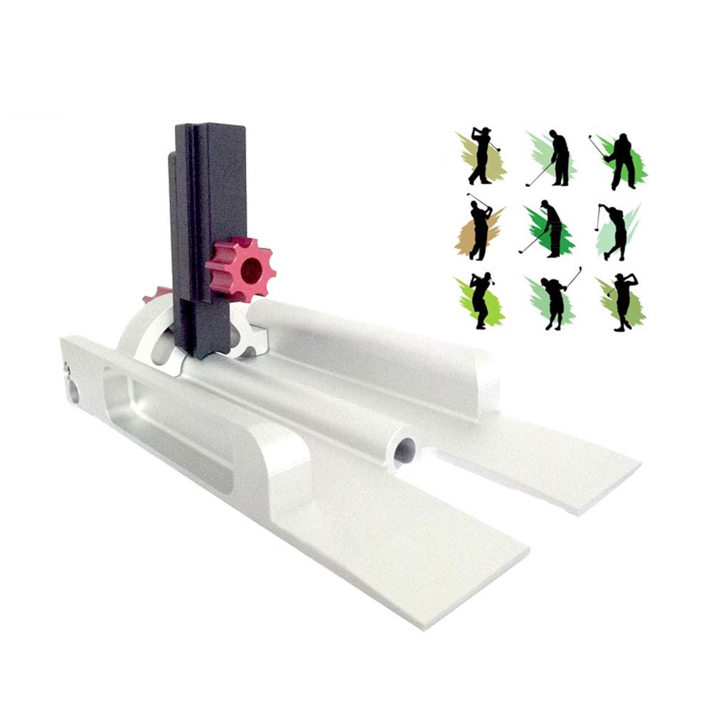 Adjustable Golf Swing Plane Trainer - Correct Swing Posture, Align Your Swing, Improve Short Game And Ground Alignment.