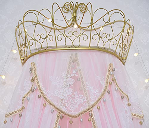 Auvent de coin lecture contre moustiques pour lit de princesse - 4