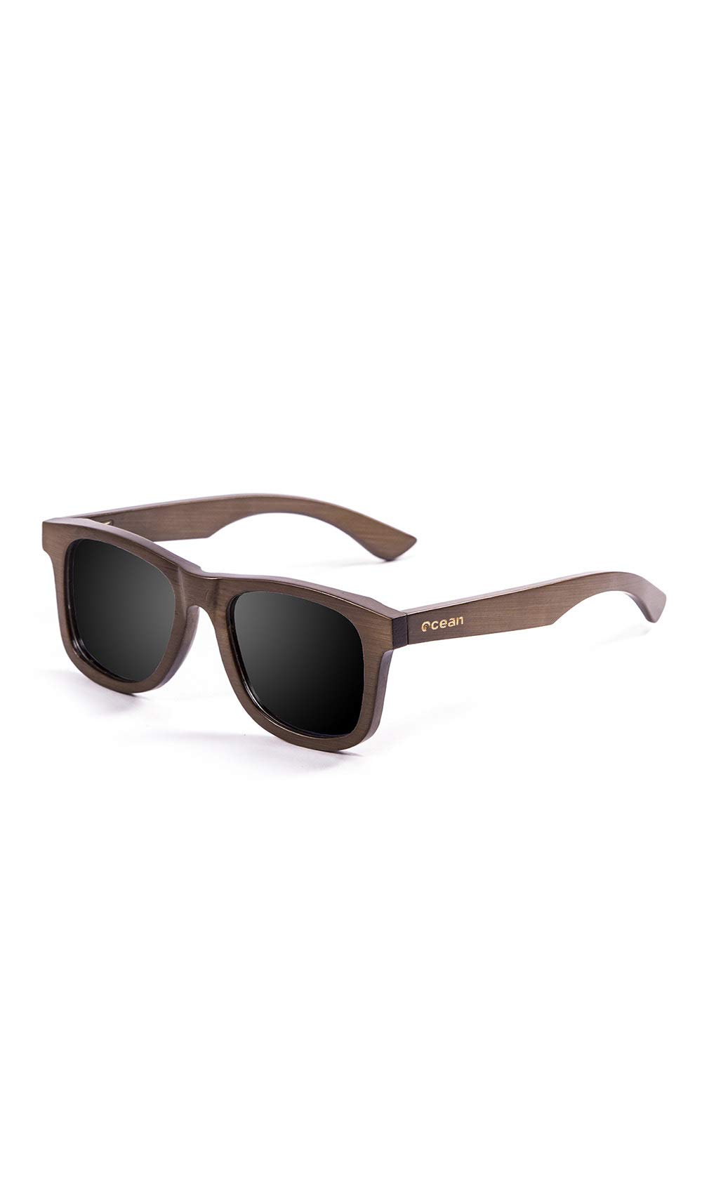Ocean Sunglasses Fashion Cool Polarized Bamboo Sunglasses Men Women Ocean Brown Gafas de Sol Unisex Adulto