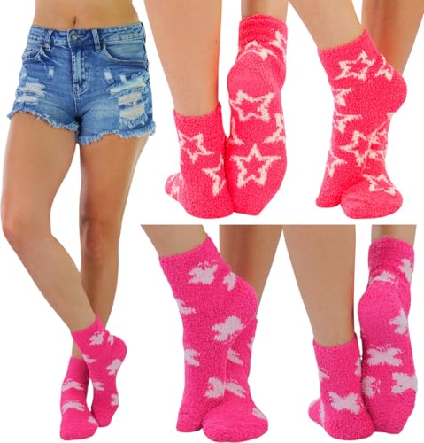 Image of ToBeInStyle Women's Pack of 6 Assorted Style Winter Socks