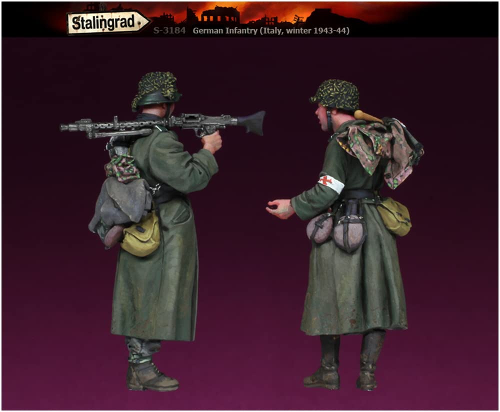 Amazon.co.jp: Stalingrad 1/35 World War II German Infantry Winter
