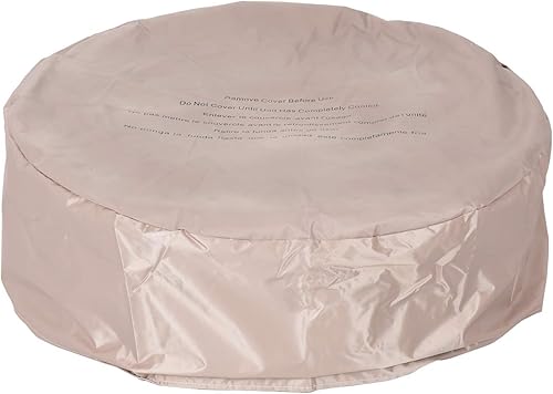 Miniatura 4 de Giantex - Fogata de gas (28 pulgadas, 40,000 BTU para exteriores con piedra natural, cubierta, certificación ETL, quemador de gas de acero