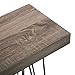 Versa 20361009 Mesa Entrada Madera Color Roble Dallas, 110x80x25, Consola/Cómoda