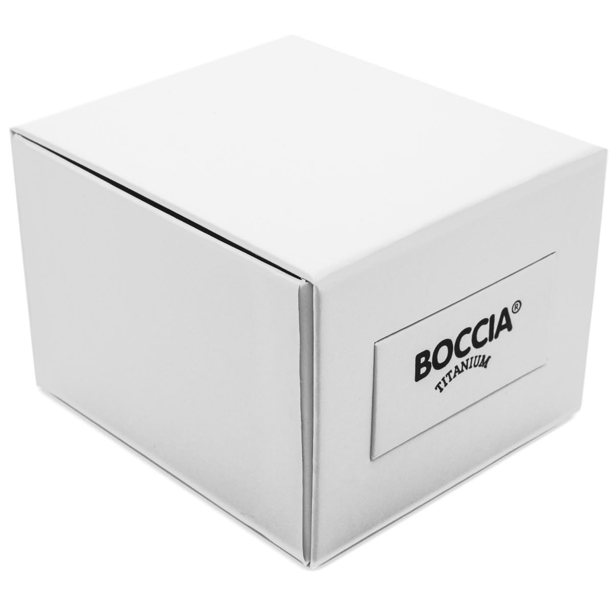 Boccia Titanium 3356-01 zegarek damski z tytanu 35 mm z różowym cyferblatem, kwarcowy zegarek na rękę z paskiem PU, wodoszczelny, 10 bar, lekki i antyalergiczny, sportowy elegancki