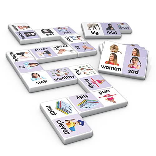 Junior Learning Synonyms Dominoes Langauge Arts miniatura 2