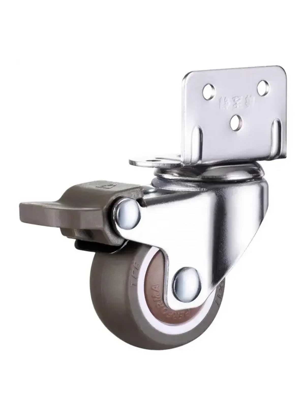 Roulette rack 2 pouces universelle avec support équerre rigide - 8