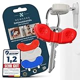 NEWKERS® [3er] Schlüsseldrehhilfe – Ergonomische Schlüsselhilfe für Senioren | Menschen mit eingeschränkter Mobilität | Geschenk für Frauen Männer Kinder | Schlüsselanhänger | Alltagshelfer