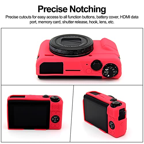 Funda roja para cámara Canon PowerShot G7 X Mark II - Fernando Cortés
