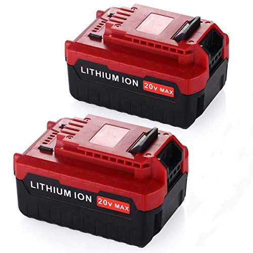 Powerextra 2 Pack 5.0Ah 20 MAX Lithium Replacement Battery Compatible with Porter Cable