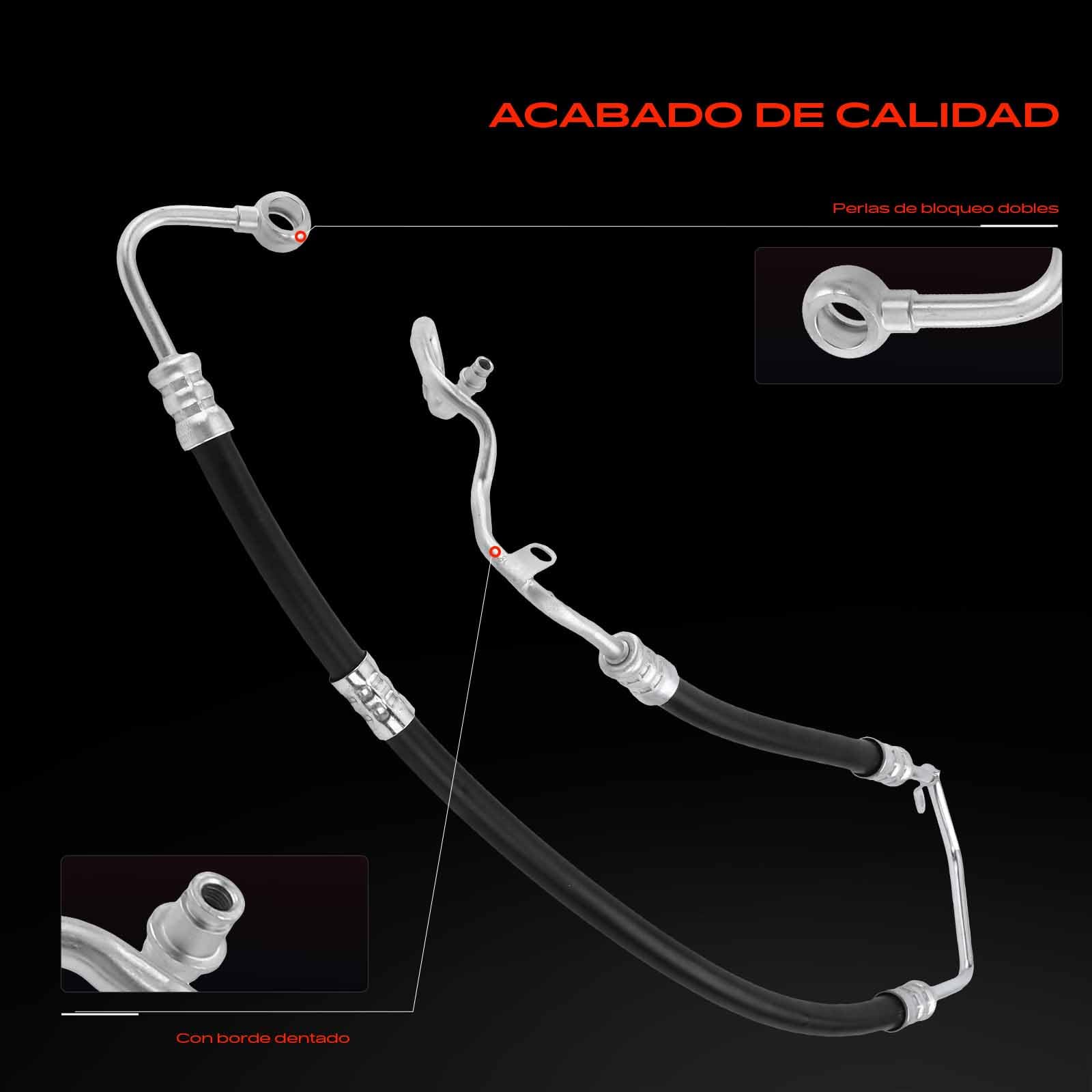 Frankberg Manguera de dirección asistida Compatible con Clase E W211 E 240 E 320 Clase E T-Model S211 E 240 T E 320 T Replace# 2114660481,3405155