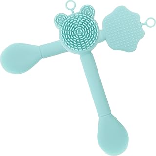 Unomor 2 pcs Double-end Silicone Facial Clean...